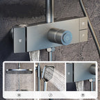 Modern bath shower mixer tap waterfall spout additional view