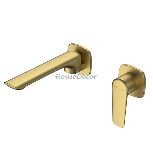 Modern bath shower mixer tap swivel spout main view