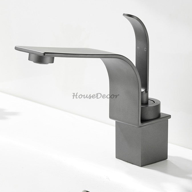 Modern bath shower mixer tap deck mounted design additional view