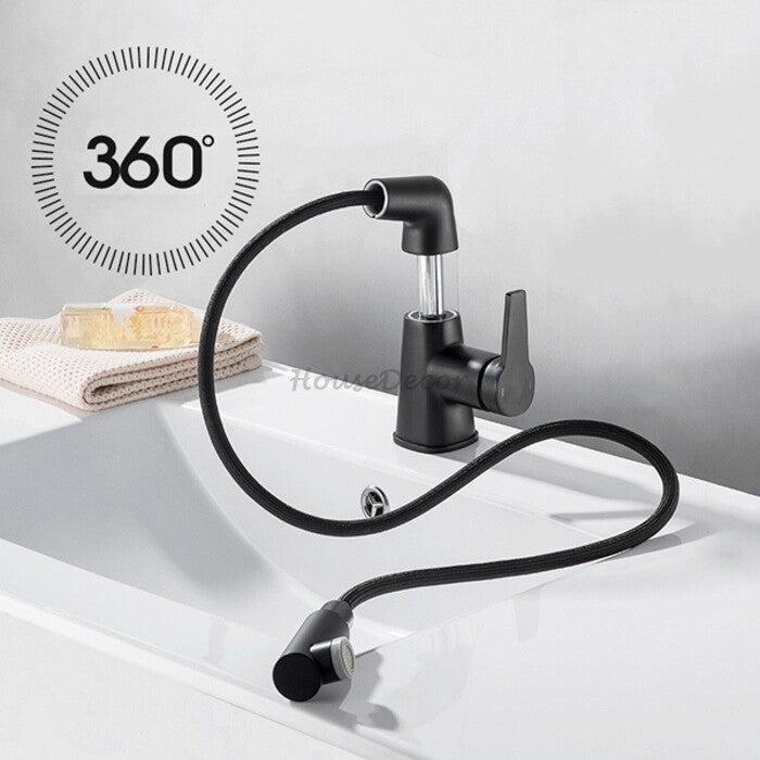 Modern bath shower mixer tap pull out spray additional view
