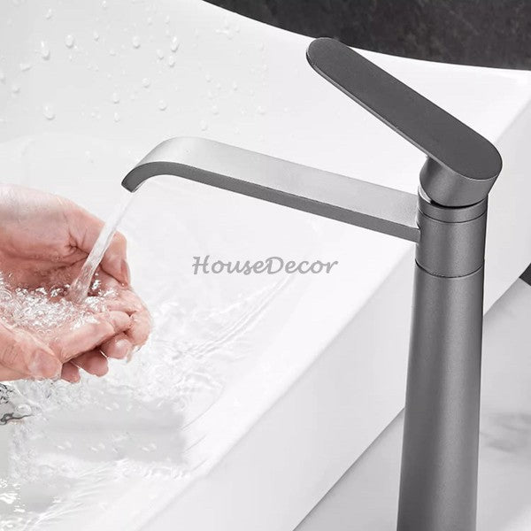 Modern bath shower mixer tap waterfall spout additional view