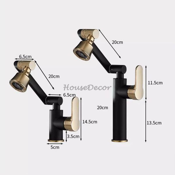 Modern bath shower mixer tap swivel spout additional view
