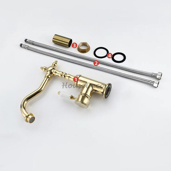 Modern bath shower mixer tap swivel spout additional view