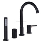 Modern bath shower mixer tap handheld shower set main view