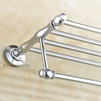 Modern towel rack wall mounted design detail view
