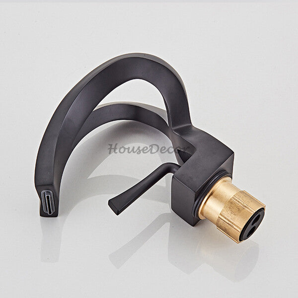 Modern Brass bath shower mixer tap waterfall spout additional view