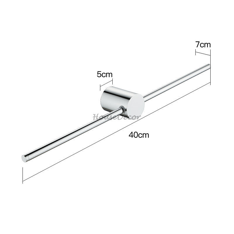 Brass towel rack wall mounted design additional view