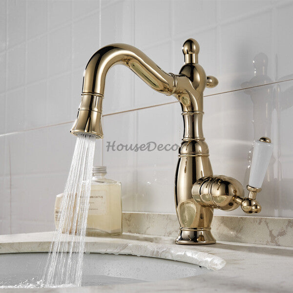 Modern bath shower mixer tap pull out spray additional view