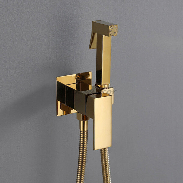 Modern bath shower mixer tap wall mounted design detail view