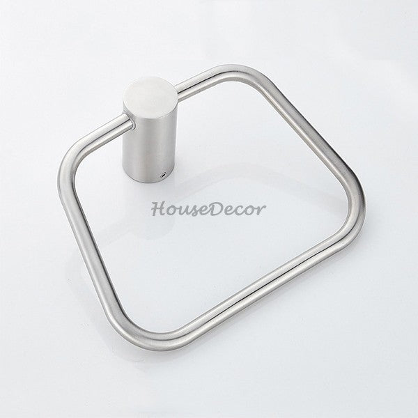 Modern Stainless Steel towel ring wall mounted design additional view