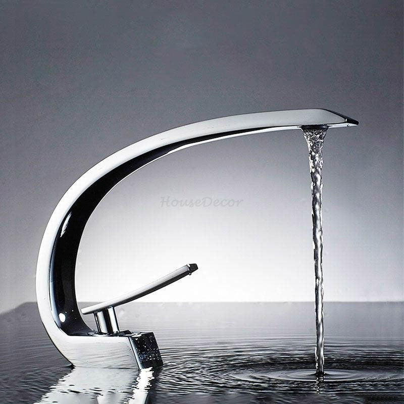 Gold bath shower mixer tap deck mounted design additional view