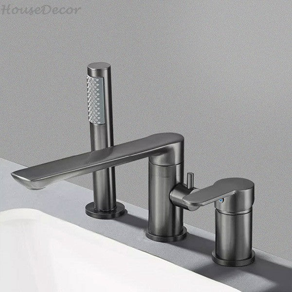 Modern bath shower mixer tap swivel spout additional view