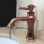 Gold bath shower mixer tap single lever control detail view