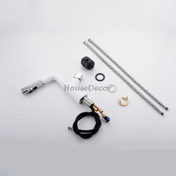 Modern bath shower mixer tap pull out spray additional view