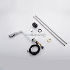 Modern bath shower mixer tap pull out spray additional view