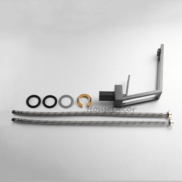 Modern bath shower mixer tap deck mounted design additional view