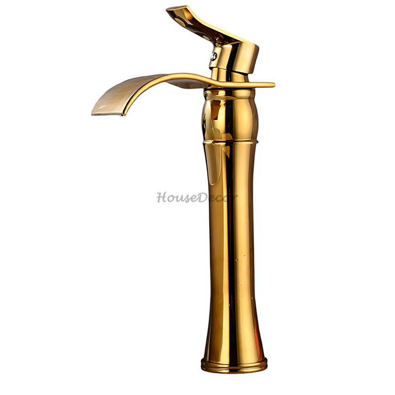 Modern bath shower mixer tap waterfall spout additional view