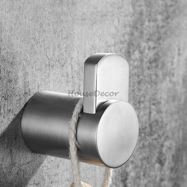Modern Stainless Steel robe hook detailed product view detail view