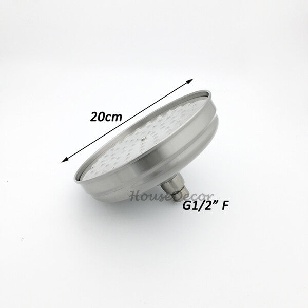Modern shower head detailed product view detail view