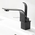 Modern bath shower mixer tap deck mounted design detail view
