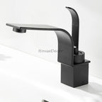 Modern bath shower mixer tap deck mounted design detail view