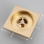 Polished Brass basin waste detailed product view additional view