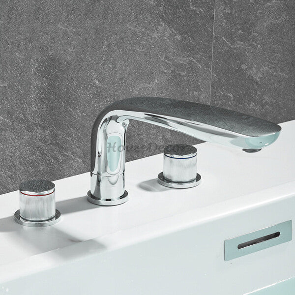 Brass bath shower mixer tap swivel spout additional view