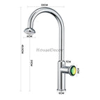 Modern kitchen sink mixer tap pull out spray additional view
