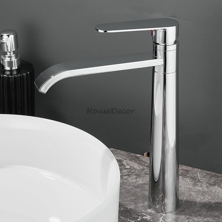 Modern bath shower mixer tap waterfall spout additional view