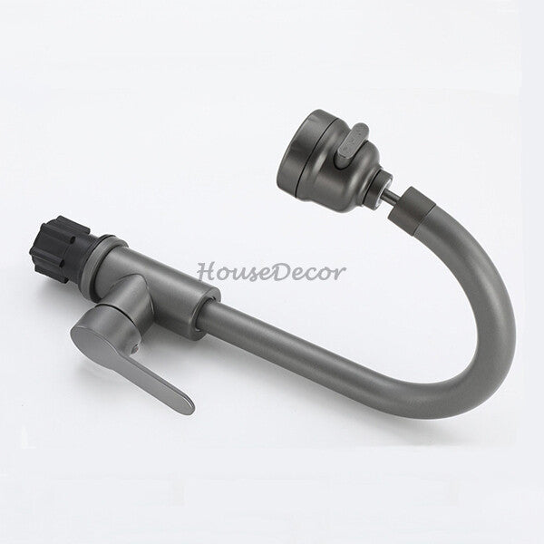 Modern Stainless Steel kitchen sink mixer tap swivel spout additional view