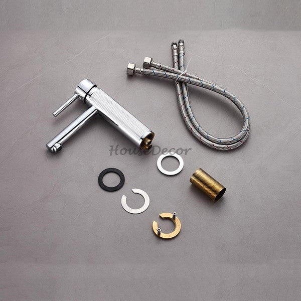 Modern bath shower mixer tap single lever control additional view