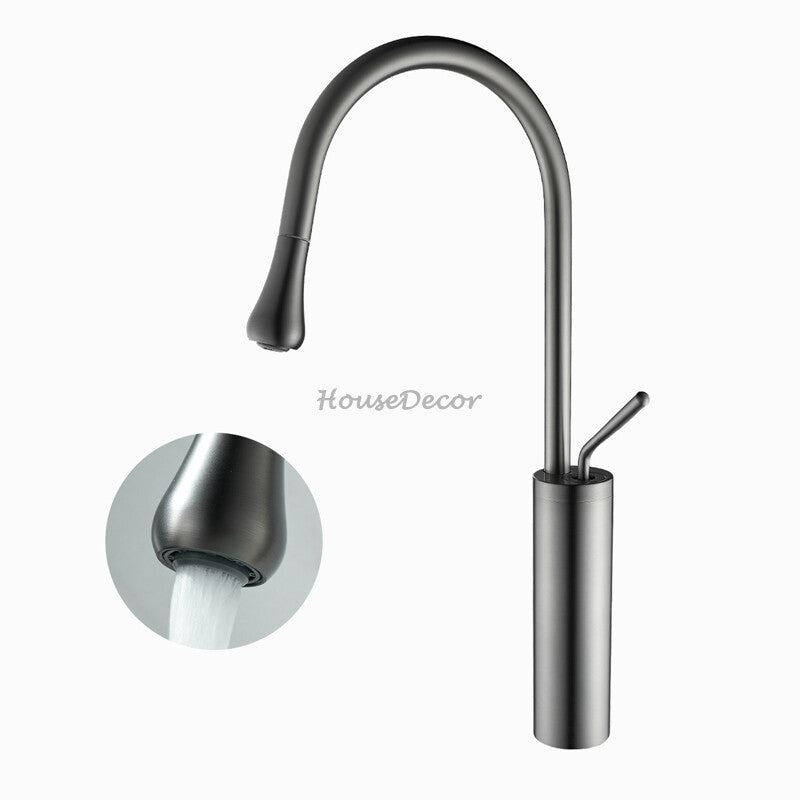 Modern bath shower mixer tap pull out spray additional view