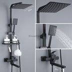 Modern Stainless Steel bath shower mixer tap detailed product view detail view