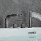 Modern bath shower mixer tap pull out spray additional view