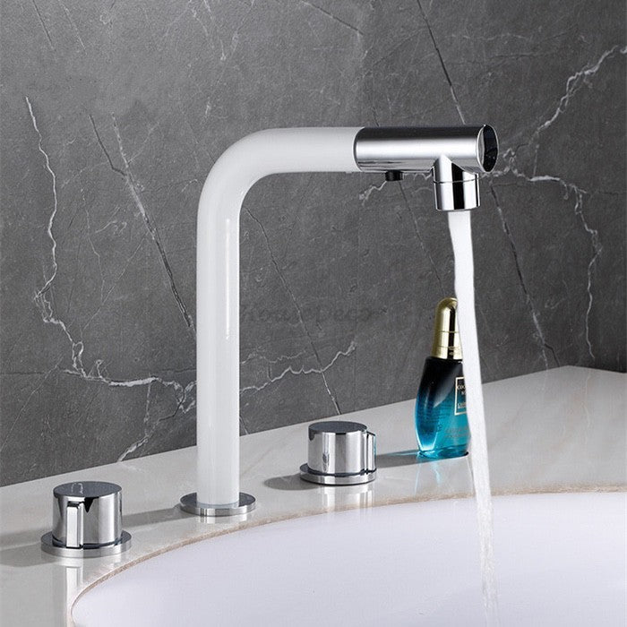 Modern bath shower mixer tap pull out spray additional view