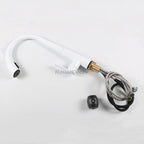 Modern kitchen sink mixer tap pull out spray additional view
