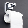 Chrome toilet paper holder wall mounted design main view
