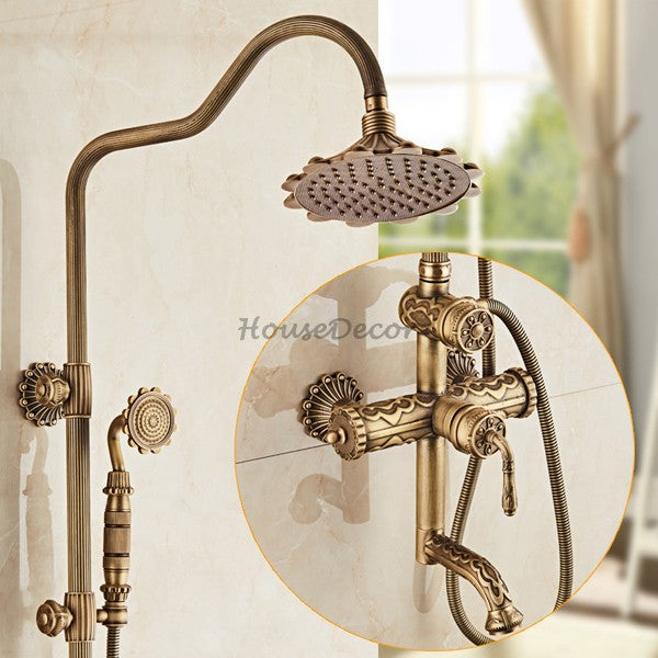 Modern bath shower mixer tap detailed product view detail view