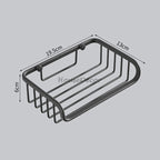 Modern Aluminum toilet paper holder wall mounted design additional view
