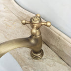 Antique Brass bath shower mixer tap detailed product view detail view