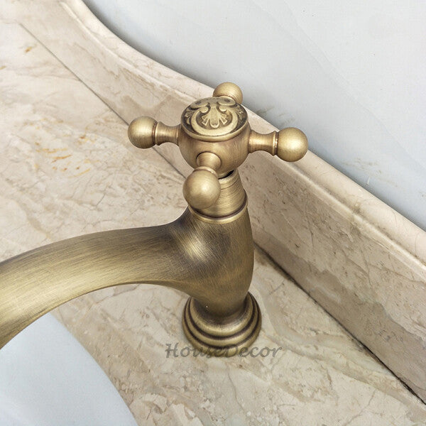 Antique Brass bath shower mixer tap detailed product view detail view