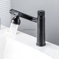 Modern bath shower mixer tap swivel spout detail view