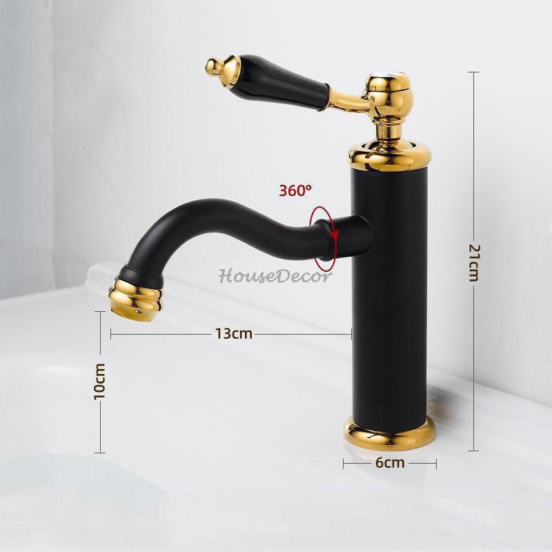 Modern bath shower mixer tap swivel spout detail view
