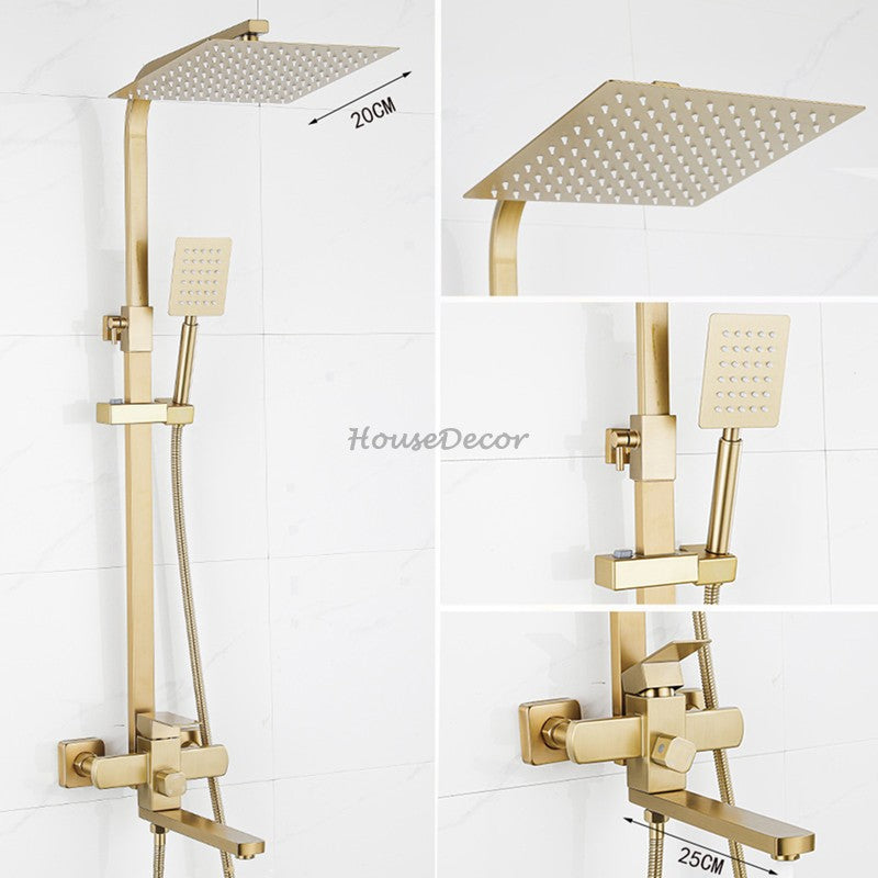 Modern Stainless Steel bath shower mixer tap detailed product view detail view