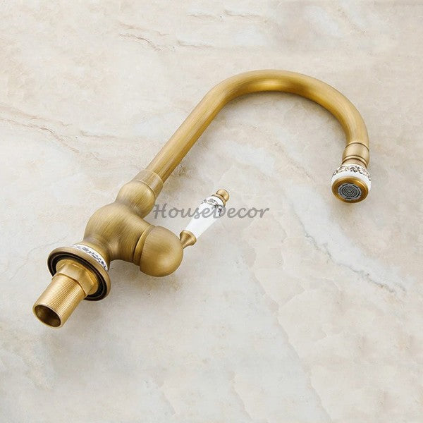 Modern Ceramic bath shower mixer tap swivel spout additional view