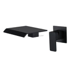 Modern bath shower mixer tap waterfall spout main view