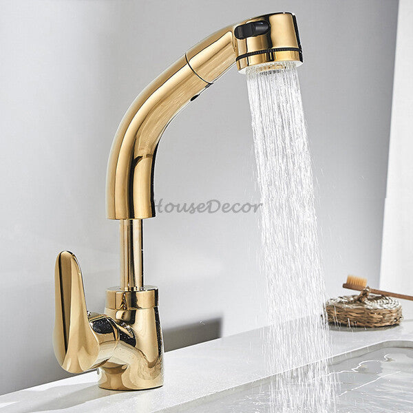 Modern bath shower mixer tap pull out spray additional view
