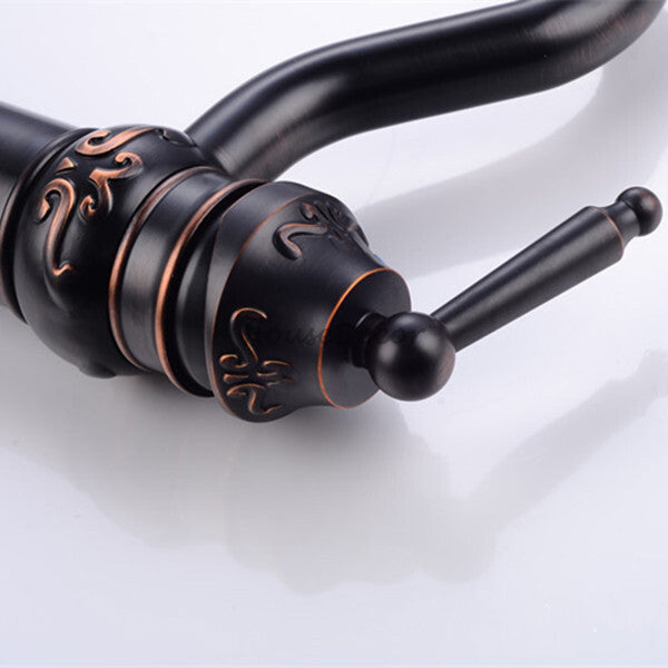 Black Brass bath shower mixer tap detailed product view additional view