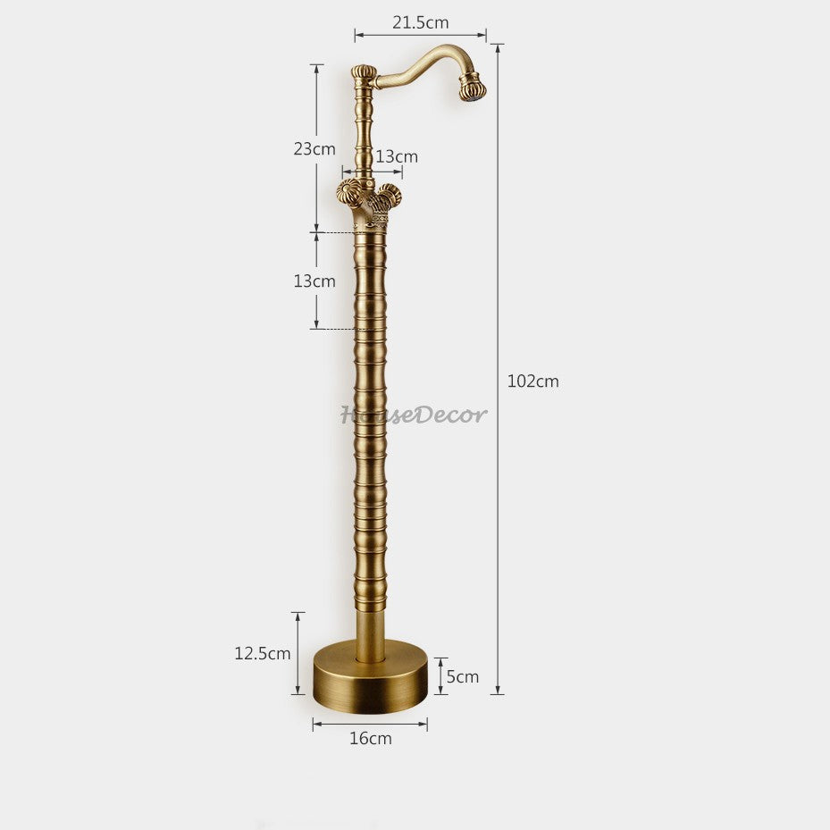 Modern bath shower mixer tap floor mounted design additional view