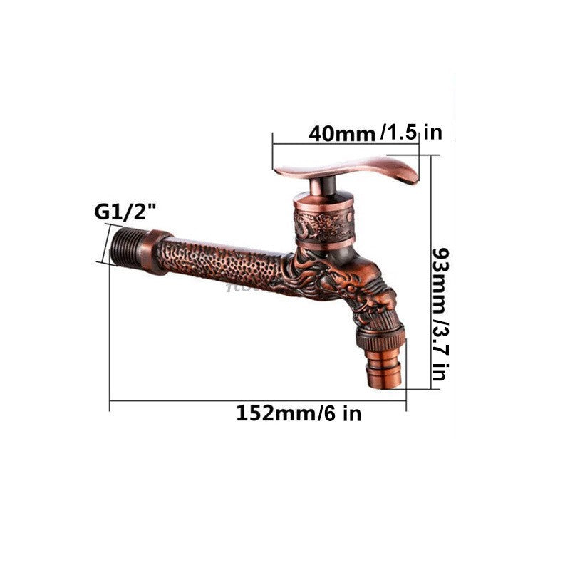 Modern utility faucet wall mounted design additional view